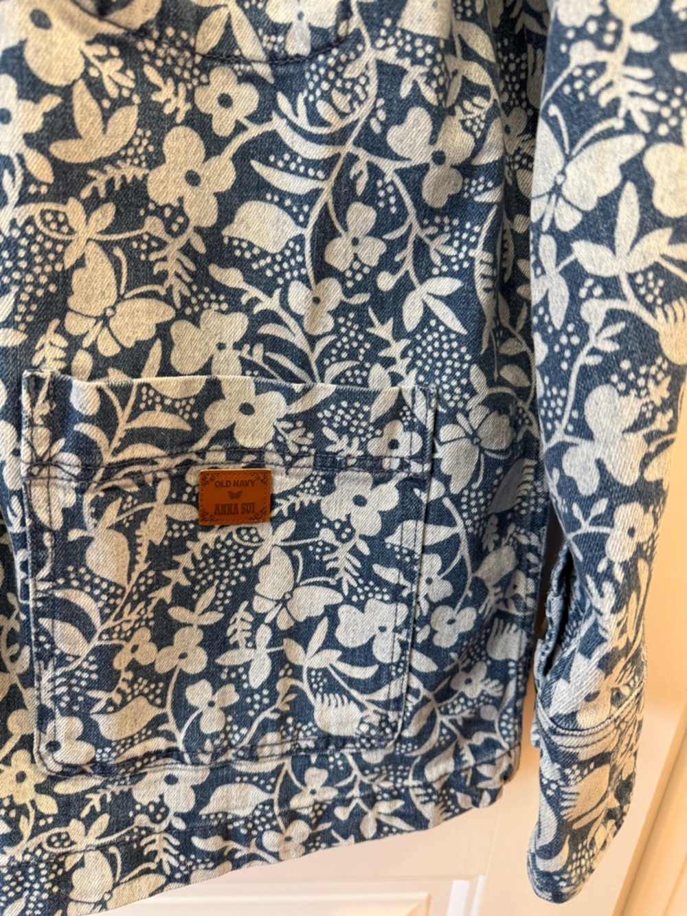 Old Navy x Anna Sui Denim Chore Jacket - Picture 8 of 10
